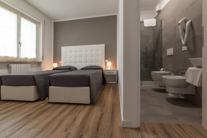 Letto e bagno